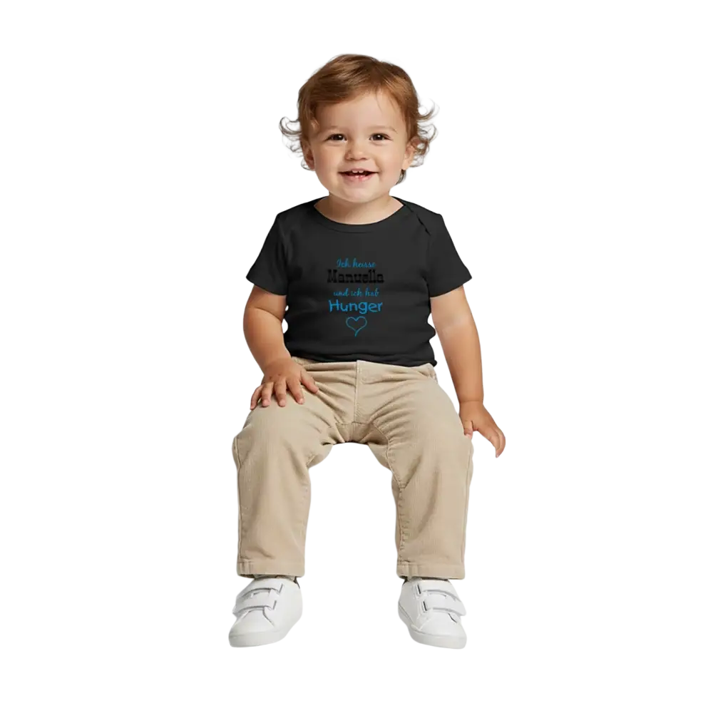 Baby Bio-T-Shirt - Schwarz