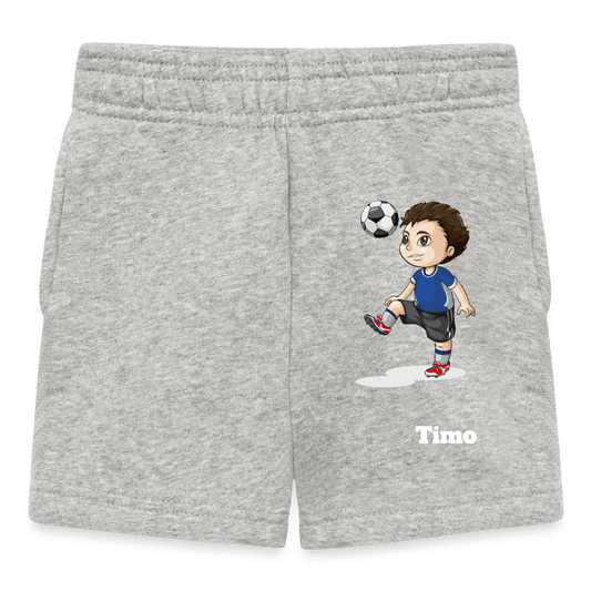 Baby Shorts - Grau meliert