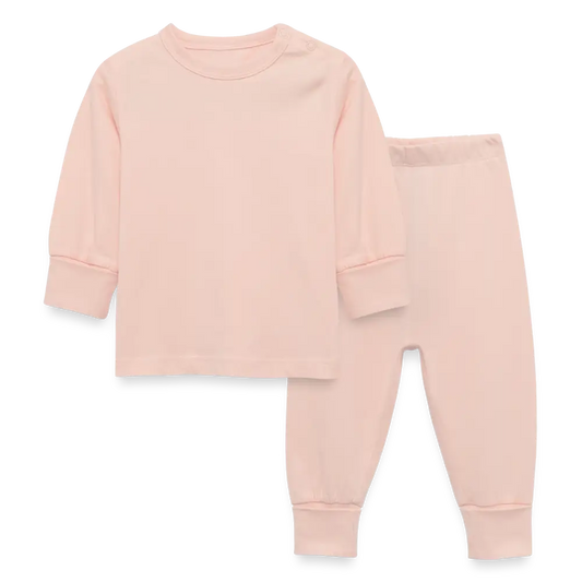 Baby Sleepsuit - Kristallrosa