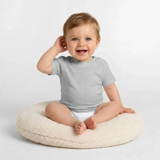 Baby T-Shirt - Grau meliert