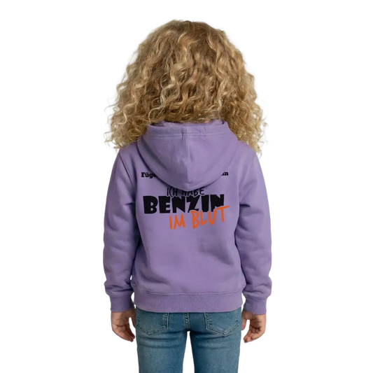 Kinder Hoodie - Lavendel