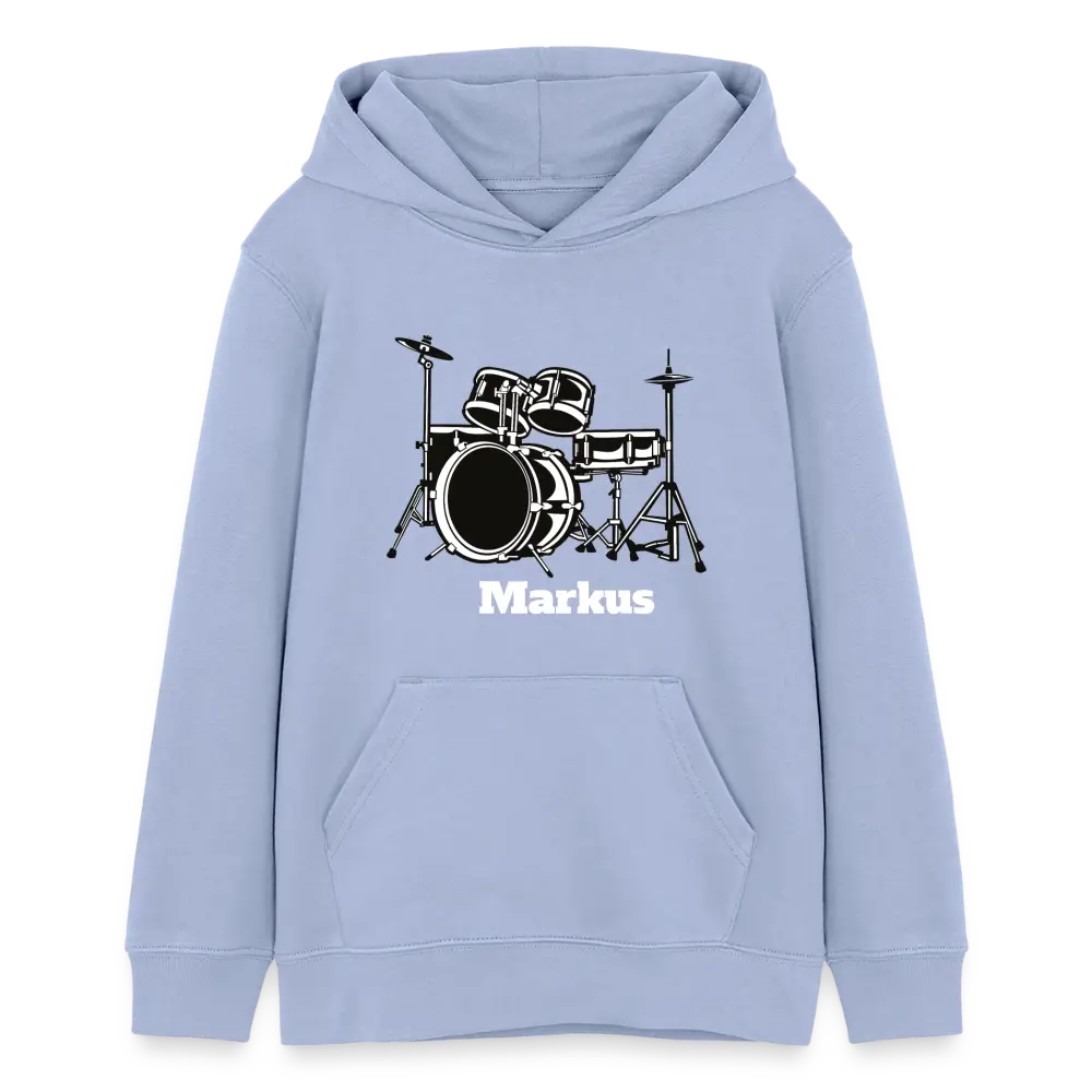 Stanley/Stella Mini Cruiser Teen Organic Hoodie - Sky