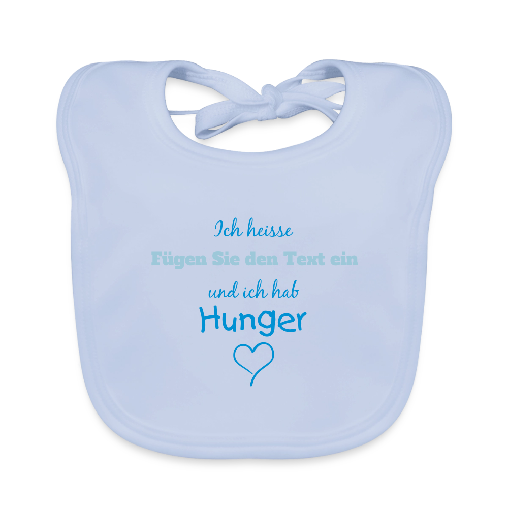 Baby Bio-Lätzchen - sky Blue
