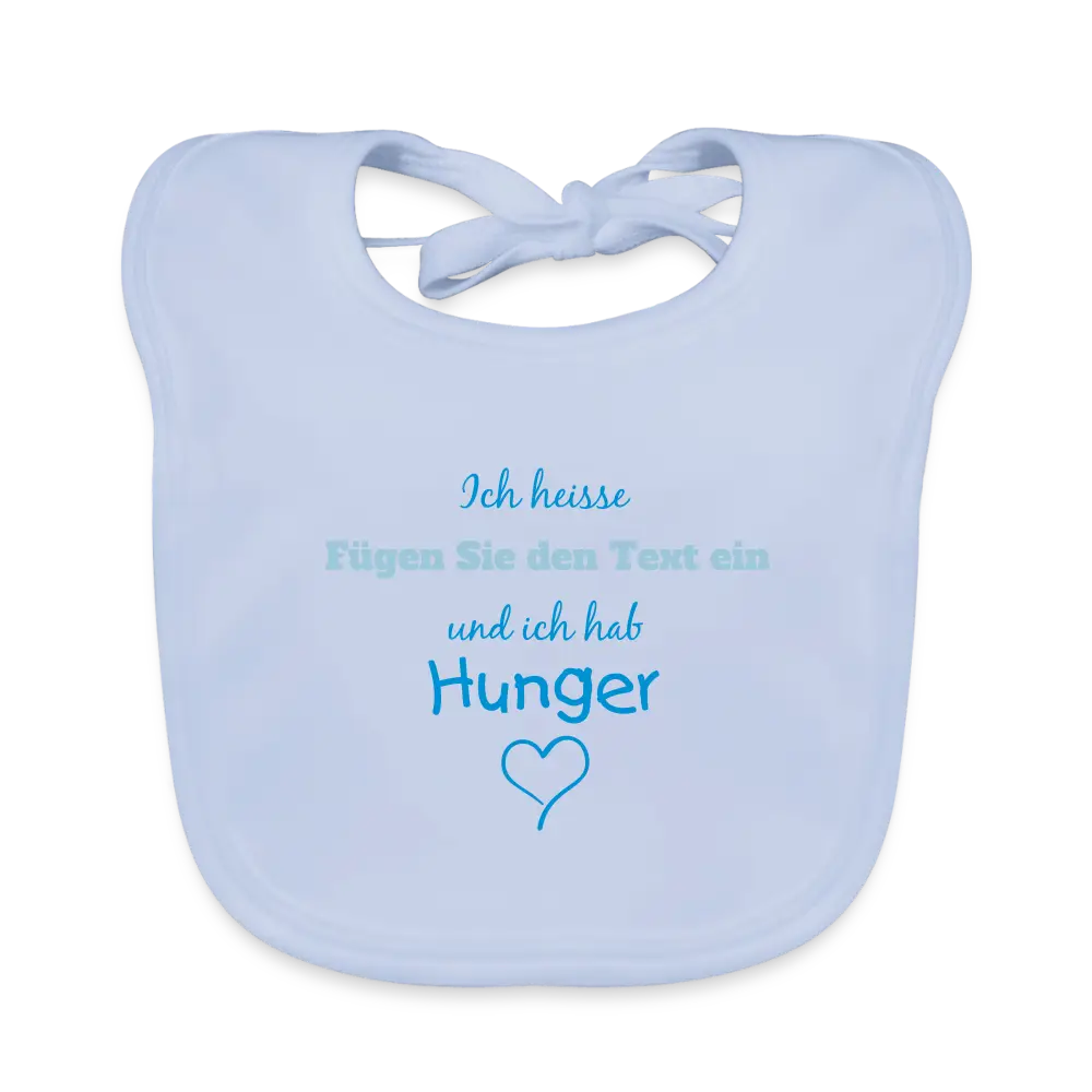 Baby Bio-Lätzchen - sky Blue
