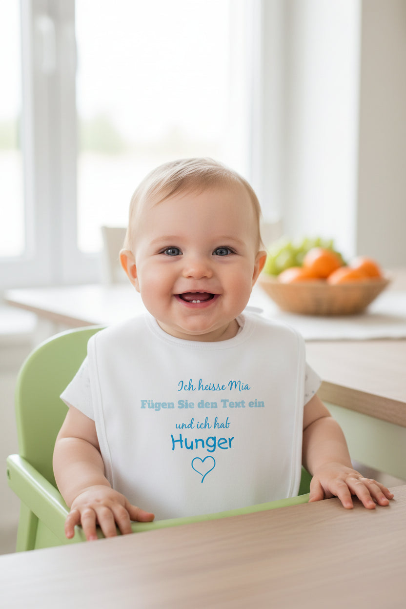 Baby Bio-Lätzchen - Weiß