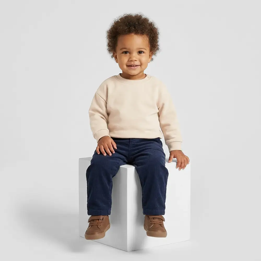 Baby Organic Sweatshirt Baby Changer von Stanley/Stella - Natur