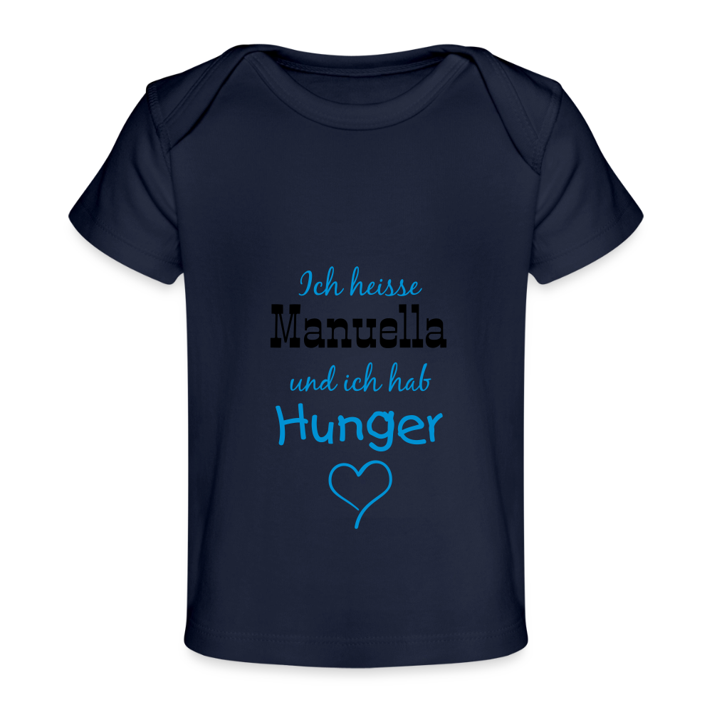 Baby Bio-T-Shirt - Dunkelnavy