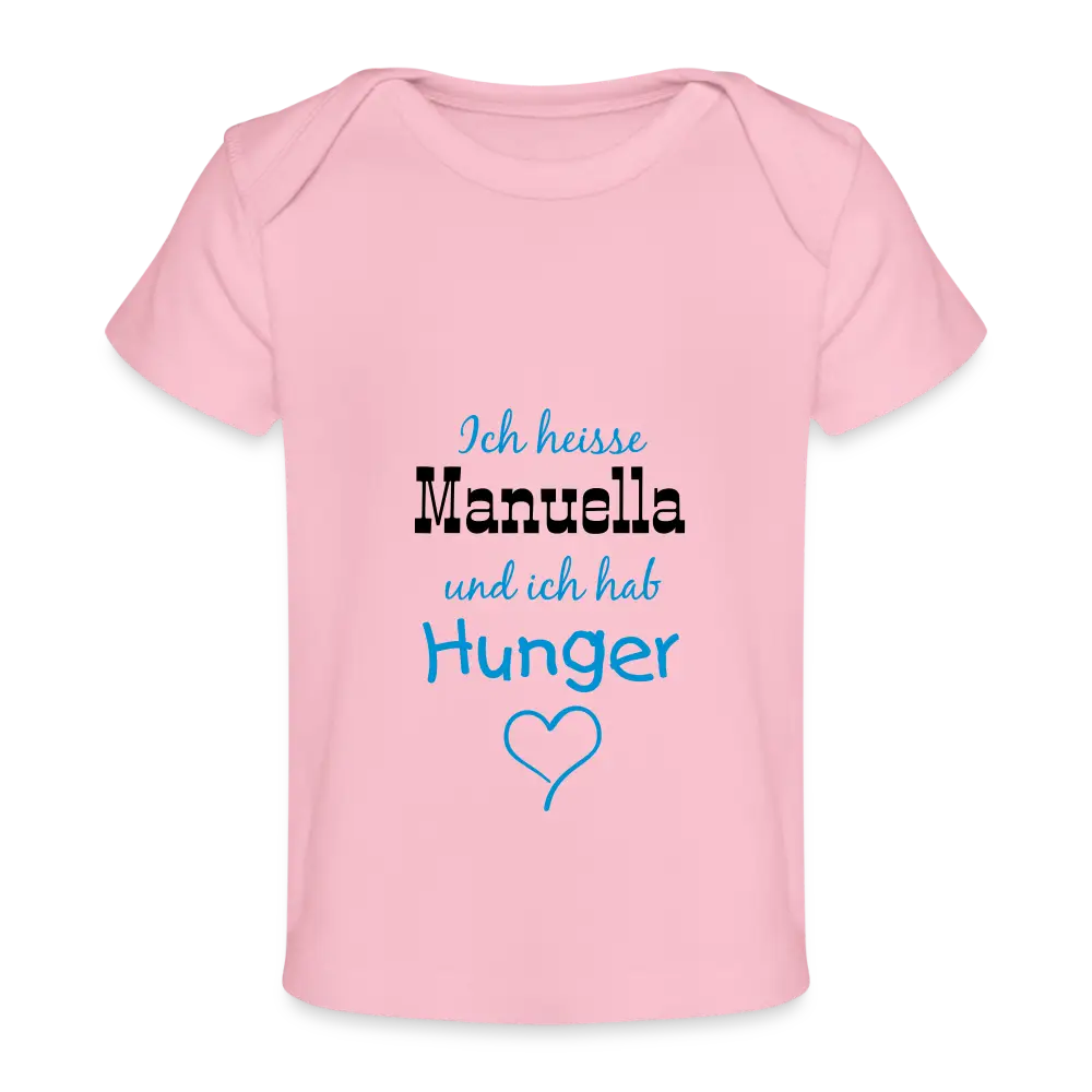 Baby Bio-T-Shirt - Hellrosa