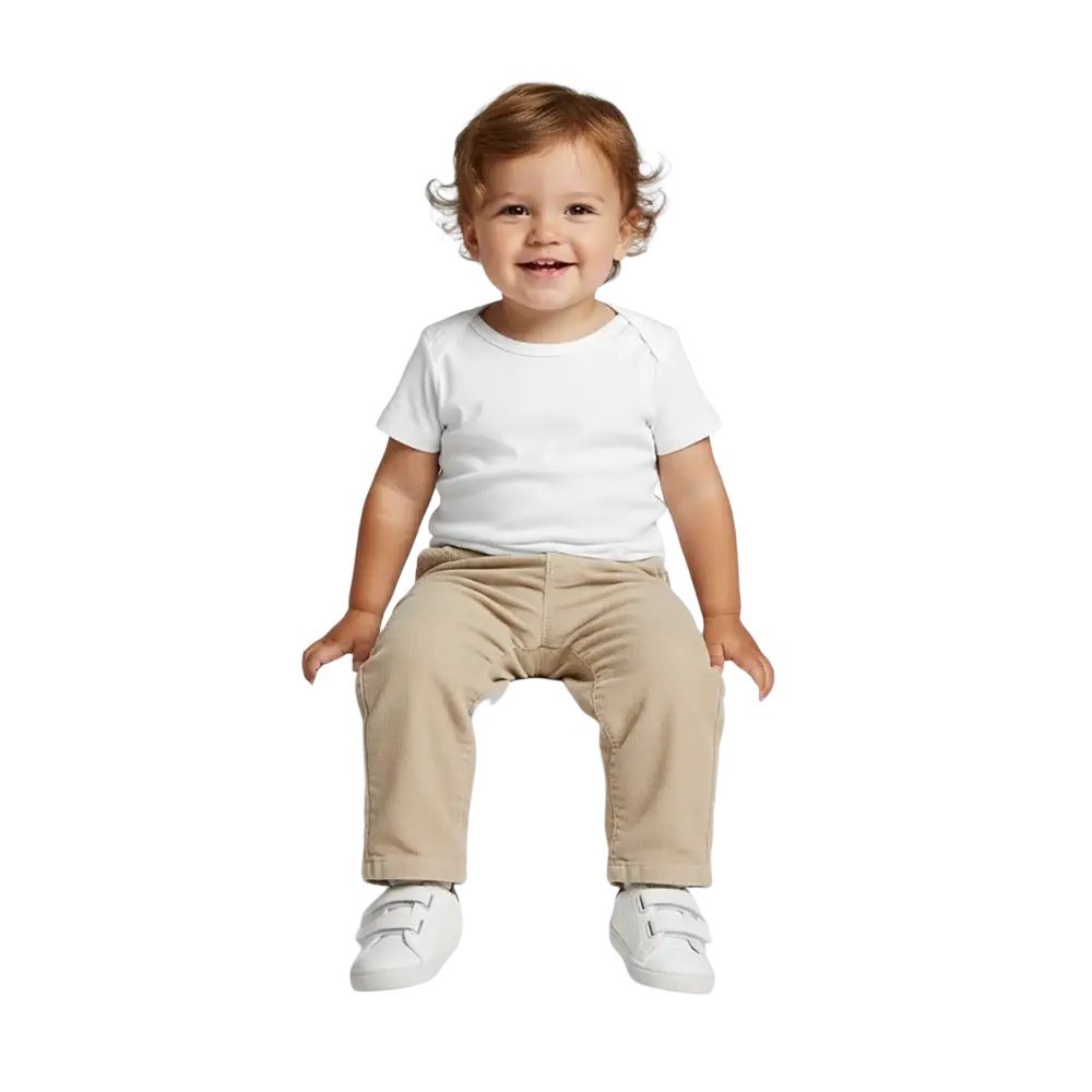 Baby Bio-T-Shirt - Weiß