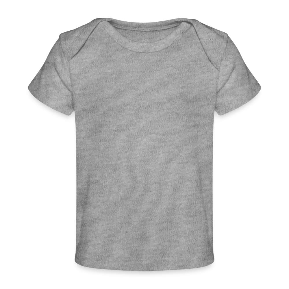 Baby Bio-T-Shirt - Grau meliert