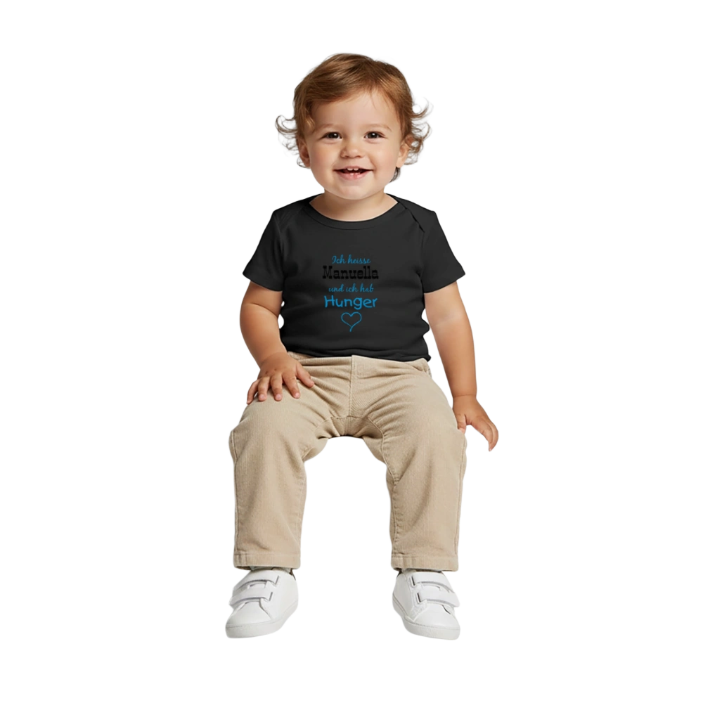 Baby Bio-T-Shirt - Schwarz