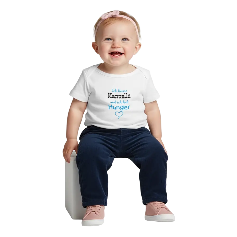Baby Bio-T-Shirt - Weiß