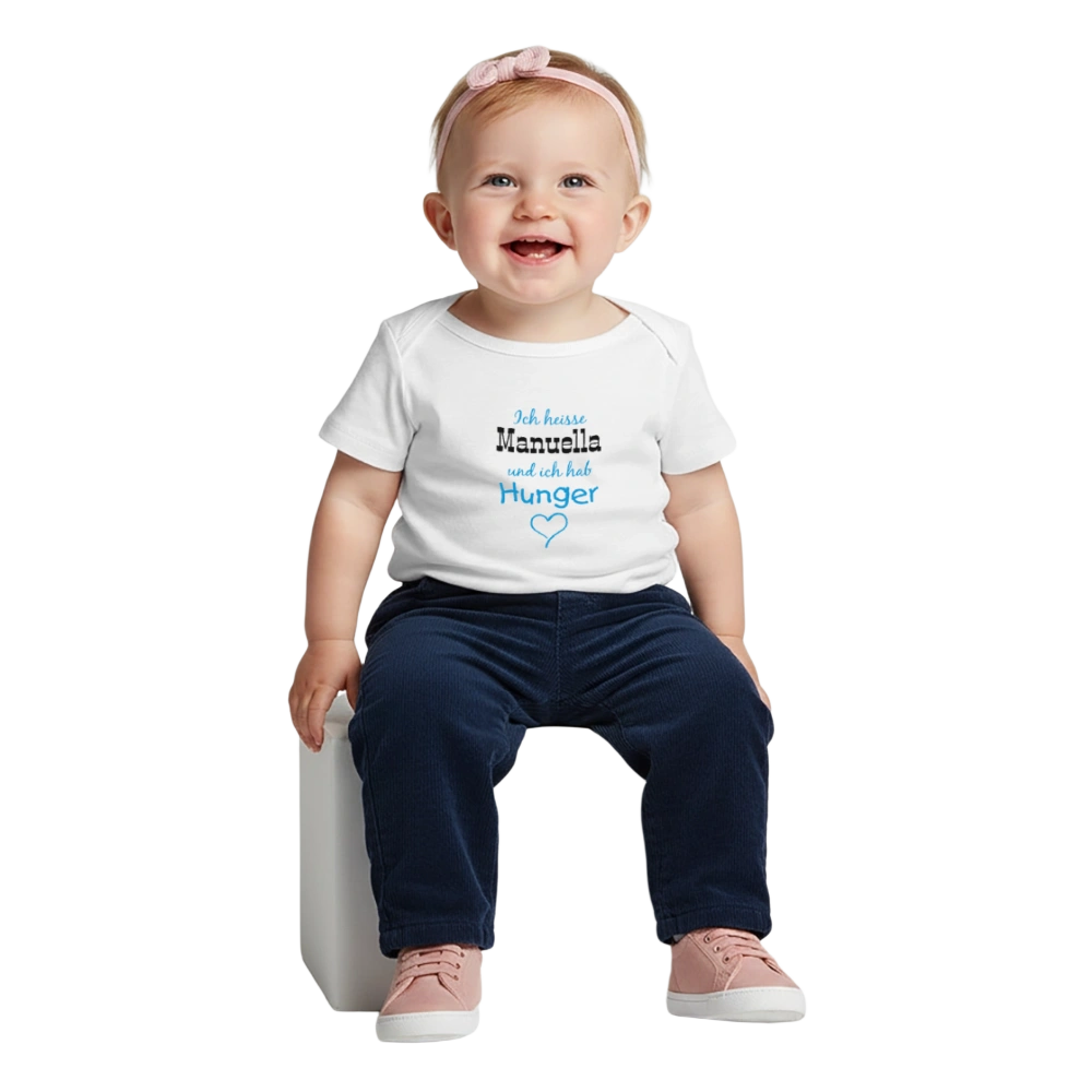 Baby Bio-T-Shirt - Weiß