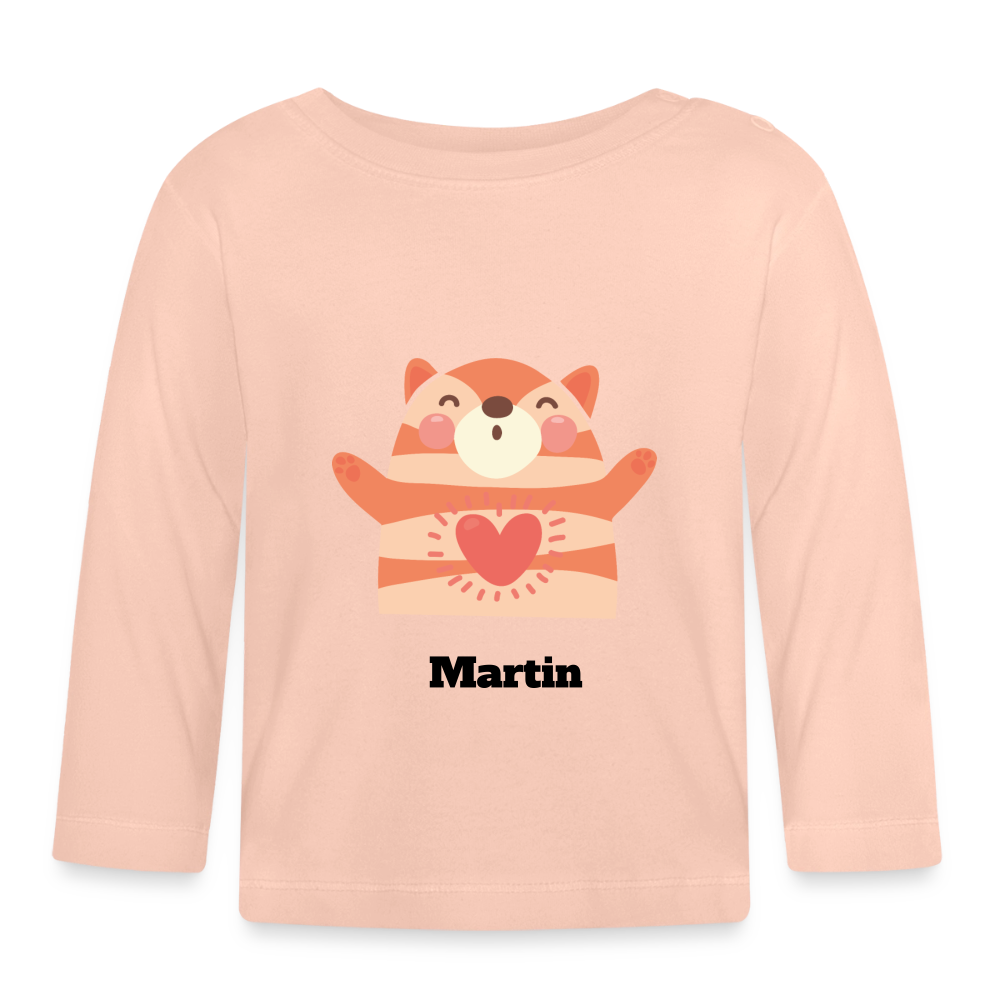 Baby Long Sleeve T-Shirt - Kristallrosa