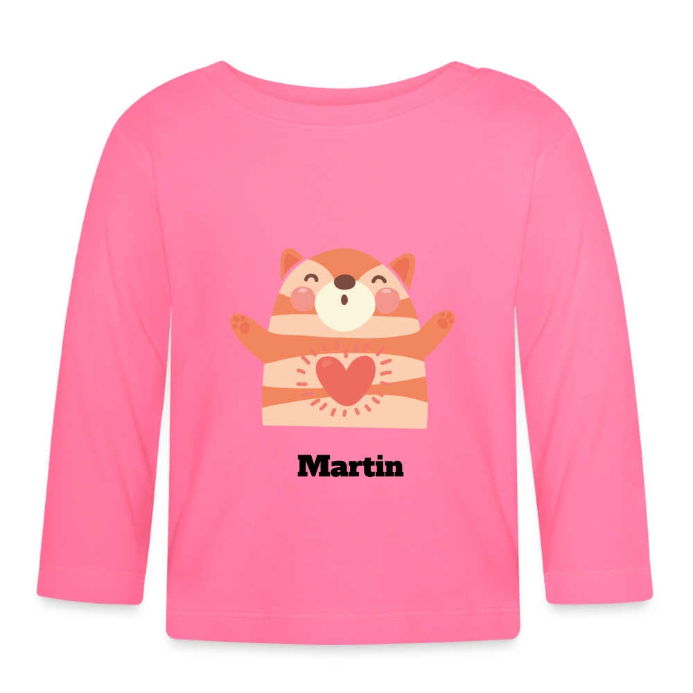 Baby Long Sleeve T-Shirt - Azalea