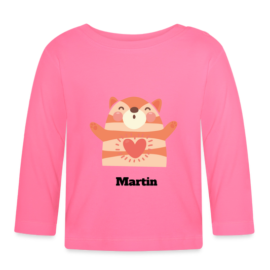 Baby Long Sleeve T-Shirt - Azalea