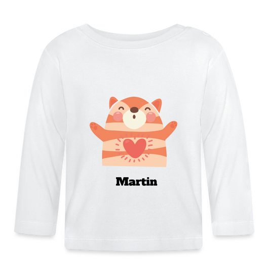 Baby Long Sleeve T-Shirt - Weiß