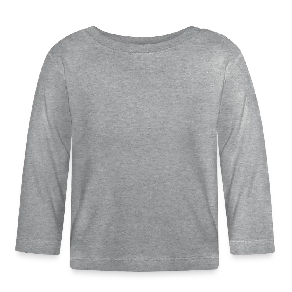 Baby Long Sleeve T-Shirt - Grau meliert