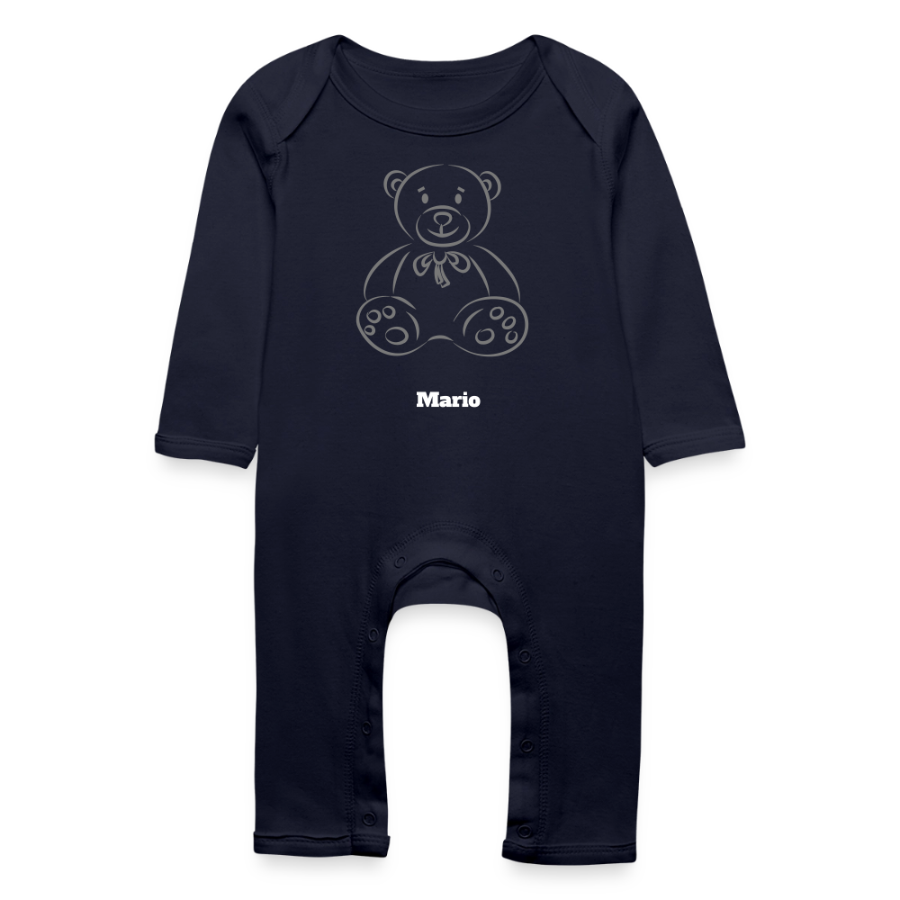 Baby Organic Romper - Navy