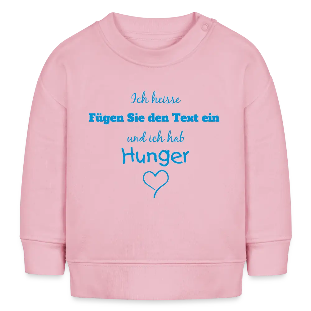 Baby Organic Sweatshirt Baby Changer von Stanley/Stella - Hellrosa
