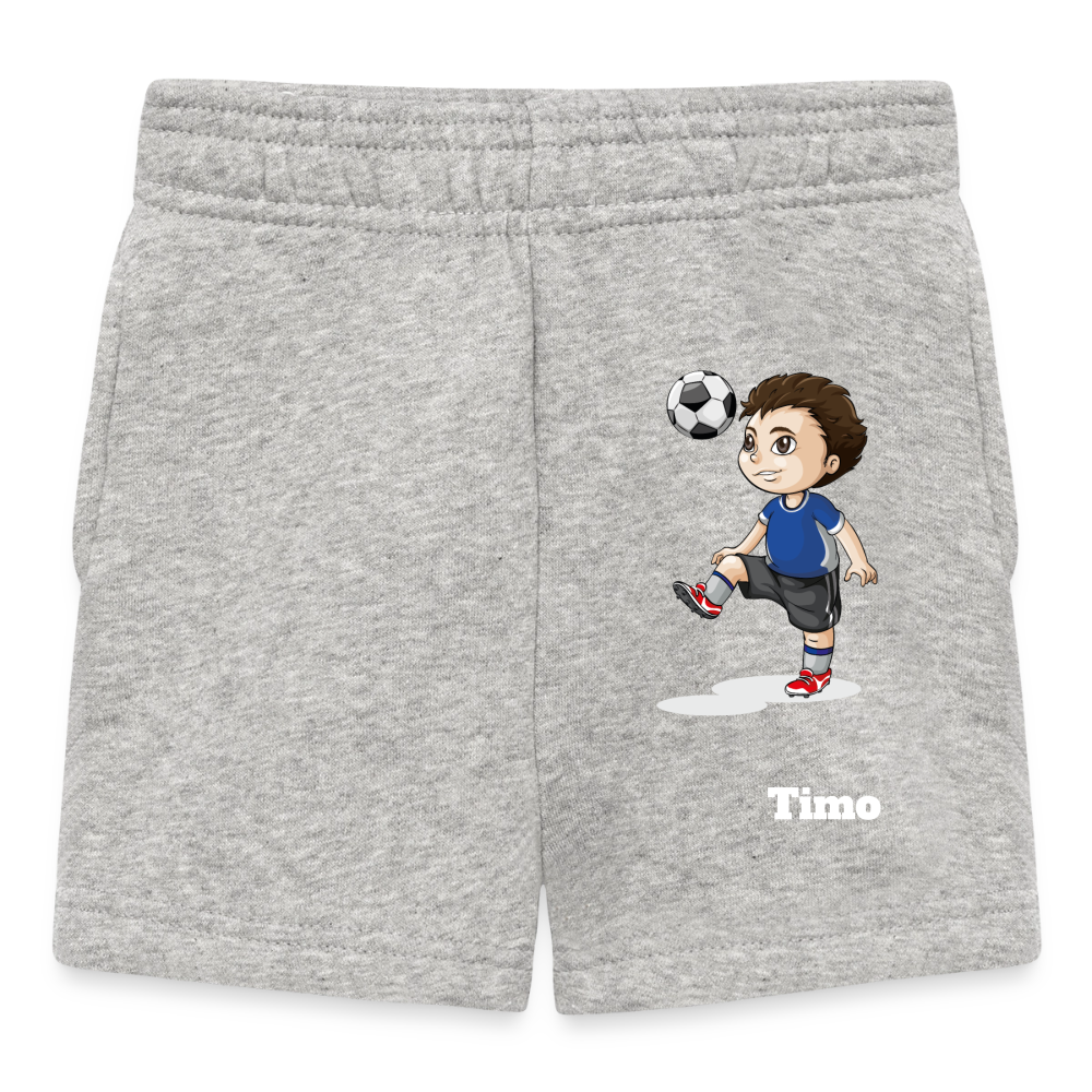 Baby Shorts - Grau meliert