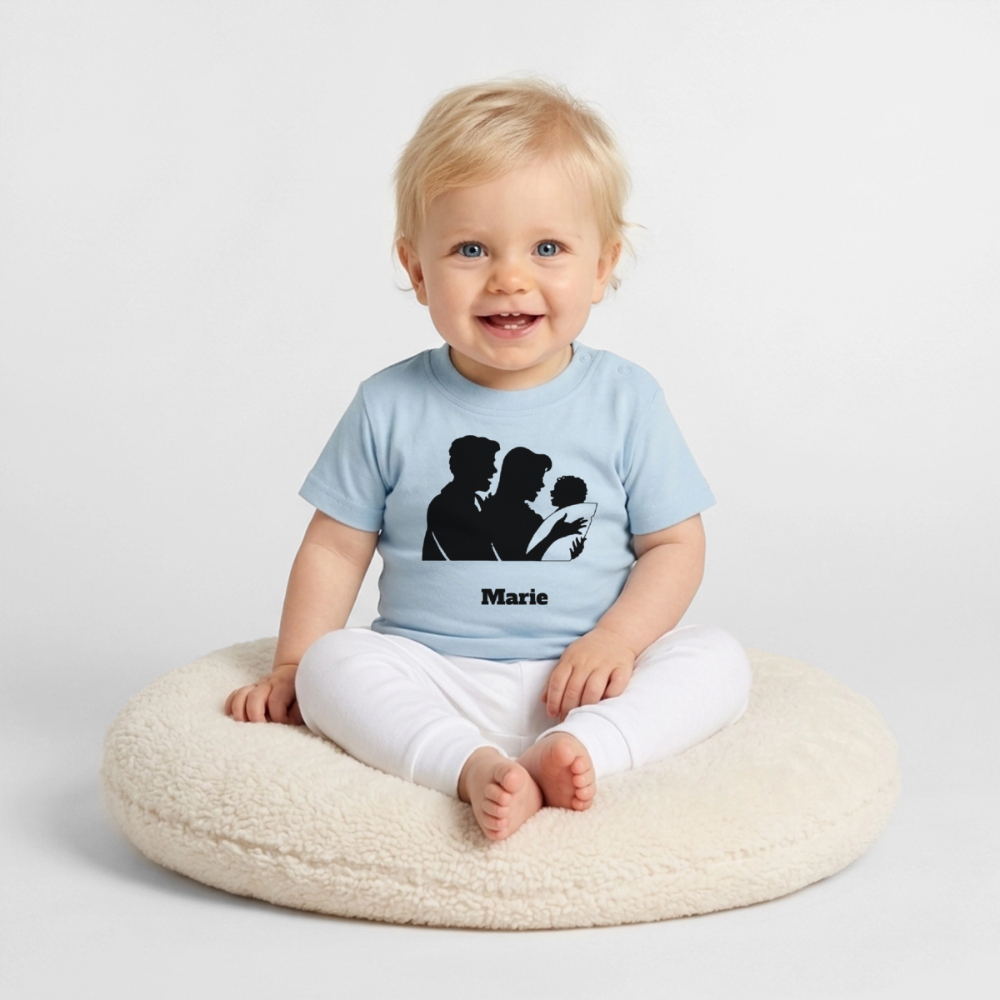 Baby T-Shirt - Hellblau