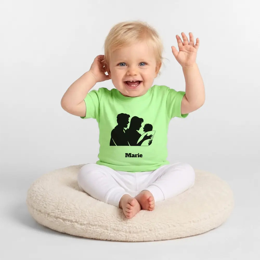 Baby T-Shirt - Mintgrün