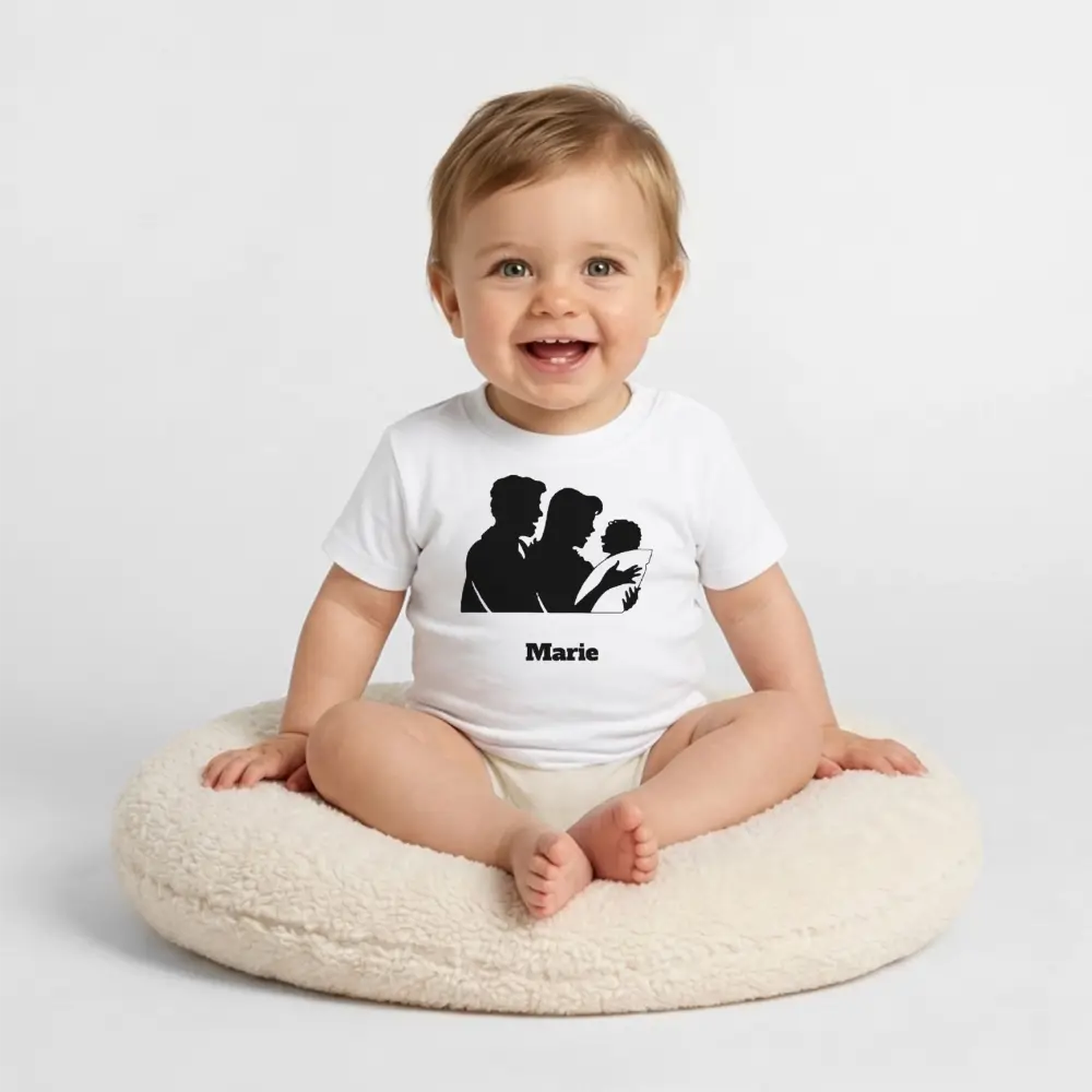Baby T-Shirt - Weiß