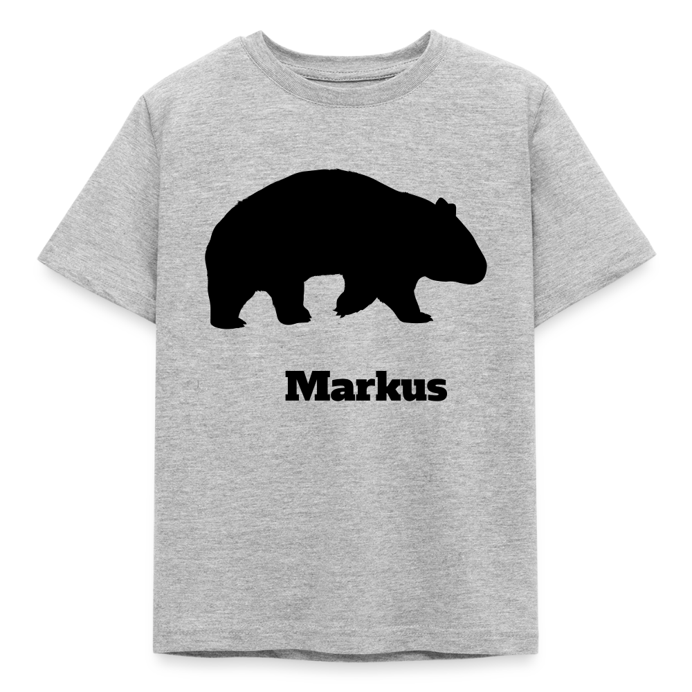 Kids' T-Shirt - Grau meliert