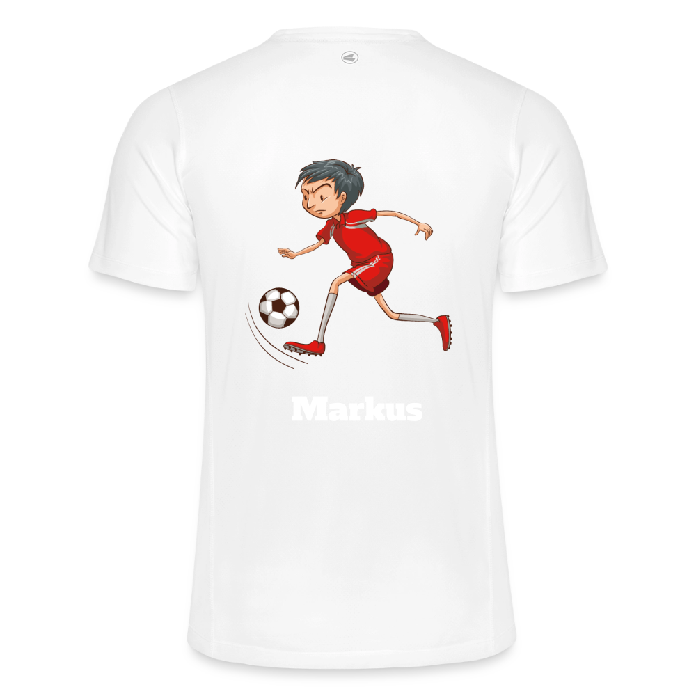 JAKO Kinder T-Shirt Run 2.0 in Königsblau, bequemes Kinder-T-Shirt aus weichem Material, mit sportlichem Design.