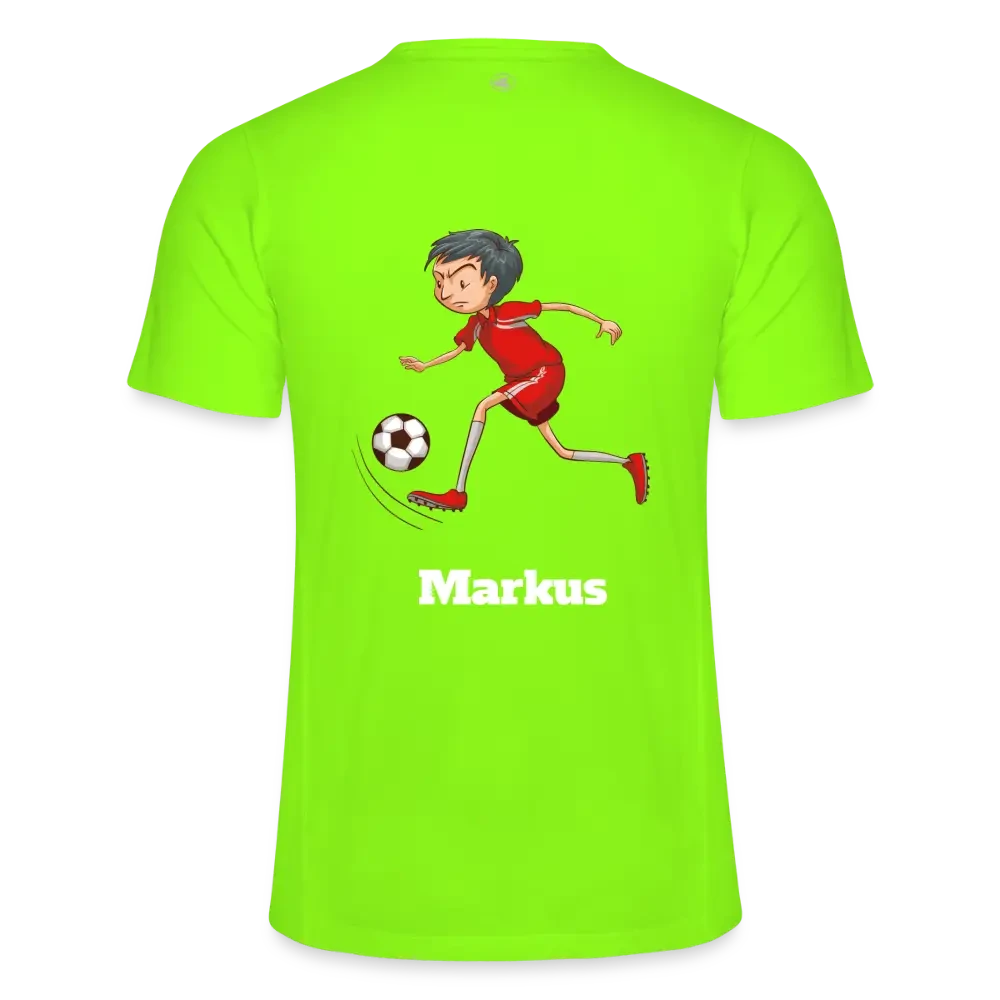 JAKO Kinder T-Shirt Run 2.0 in Königsblau, bequemes sportliches T-Shirt für Kinder, aus weichem Material, mit JAKO-Logo.