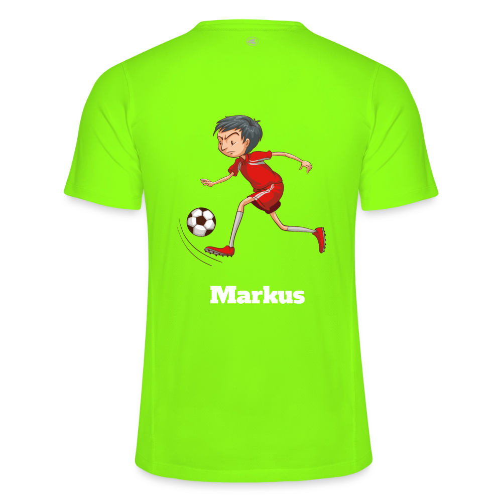 JAKO Kinder T-Shirt Run 2.0 in Königsblau, bequemes sportliches T-Shirt für Kinder, aus weichem Material, mit JAKO-Logo.