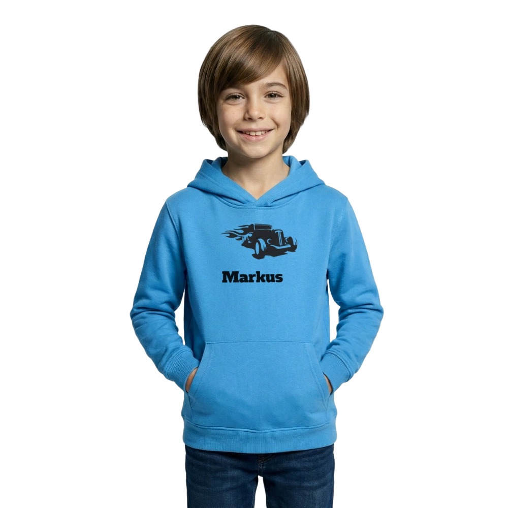 Kids Hoodie - Meeresblau