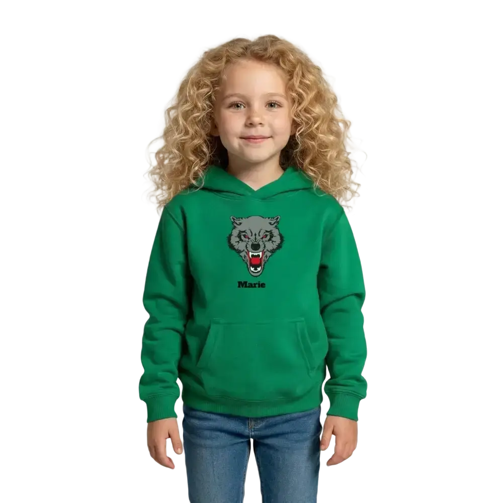 Kids Hoodie - Kelly Green