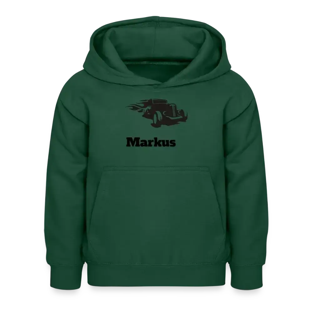 Kids Hoodie - Flaschengrün