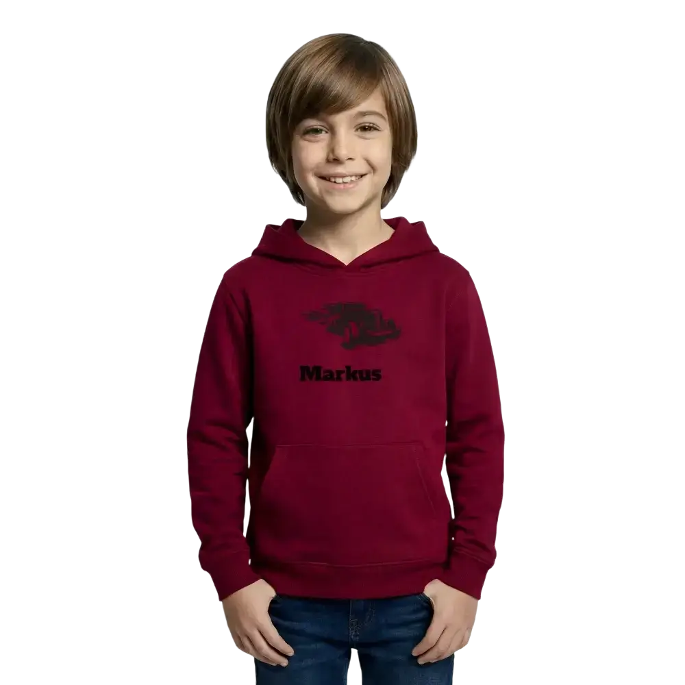 Kids Hoodie - Bordeaux