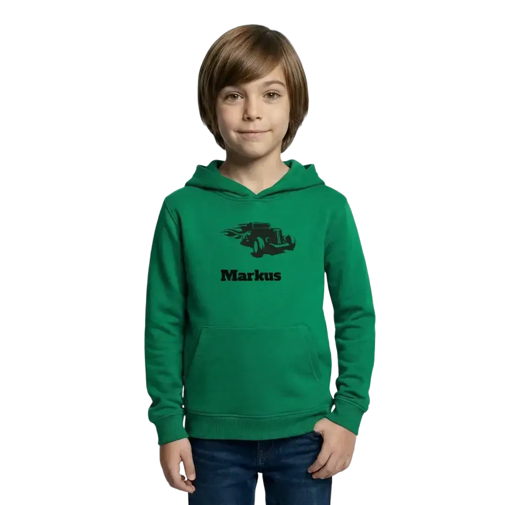 Kids Hoodie - Kelly Green