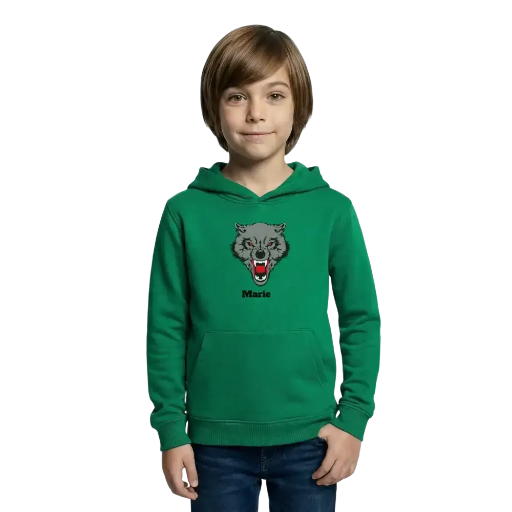 Kids Hoodie - Kelly Green
