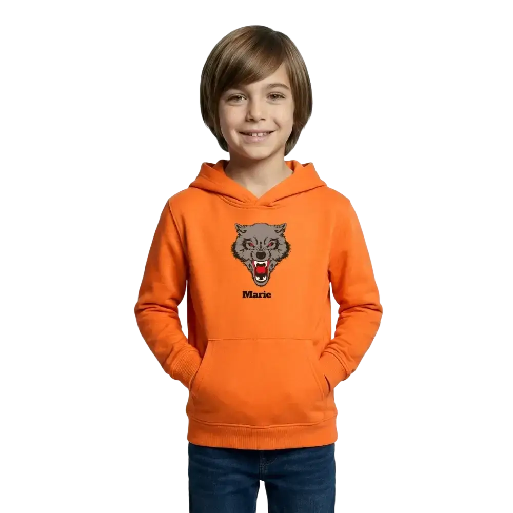 Kids Hoodie - Orange