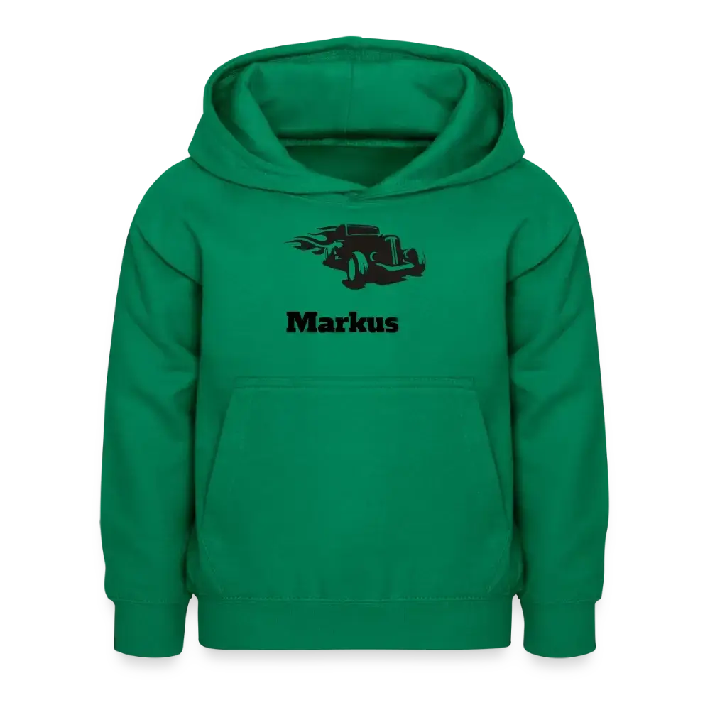 Kids Hoodie - Kelly Green