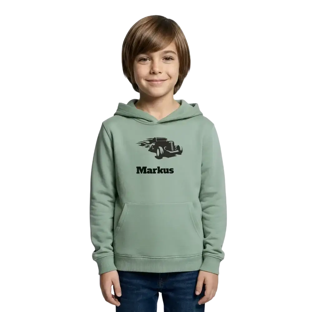 Kids Hoodie - Graugrün
