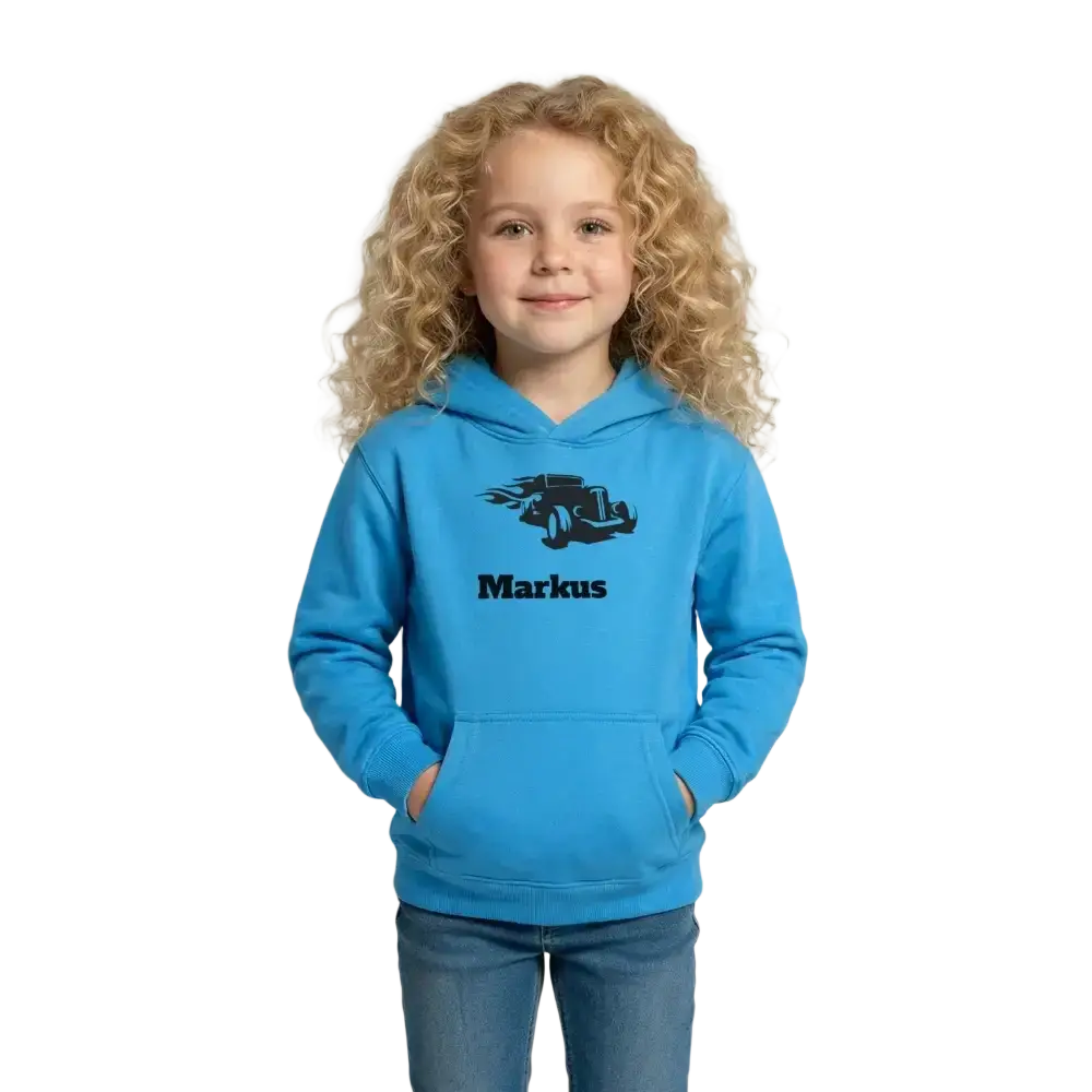 Kids Hoodie - Meeresblau