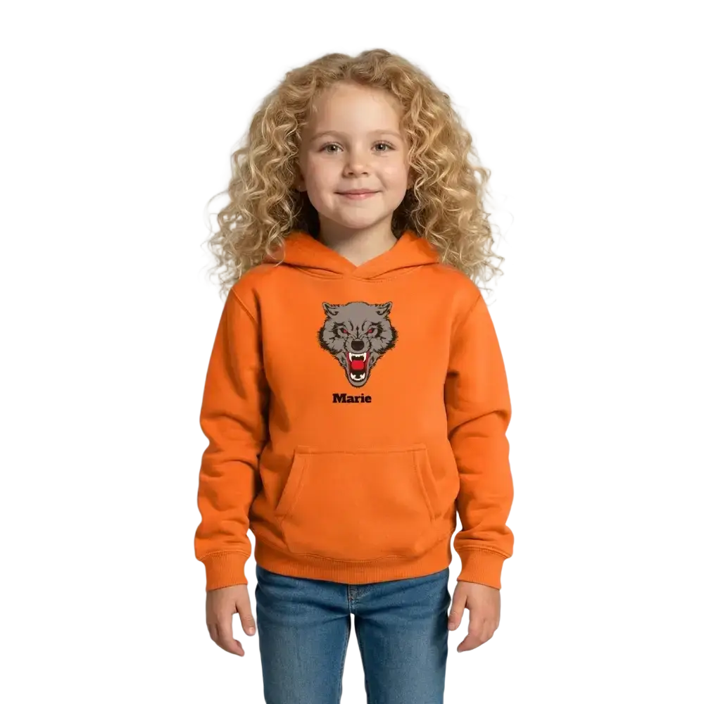 Kids Hoodie - Orange
