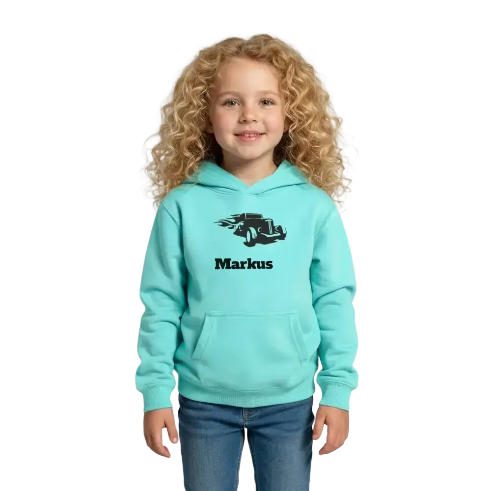 Kids Hoodie - Pfefferminze