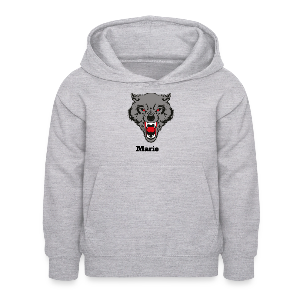 Kids Hoodie - Hellgrau meliert