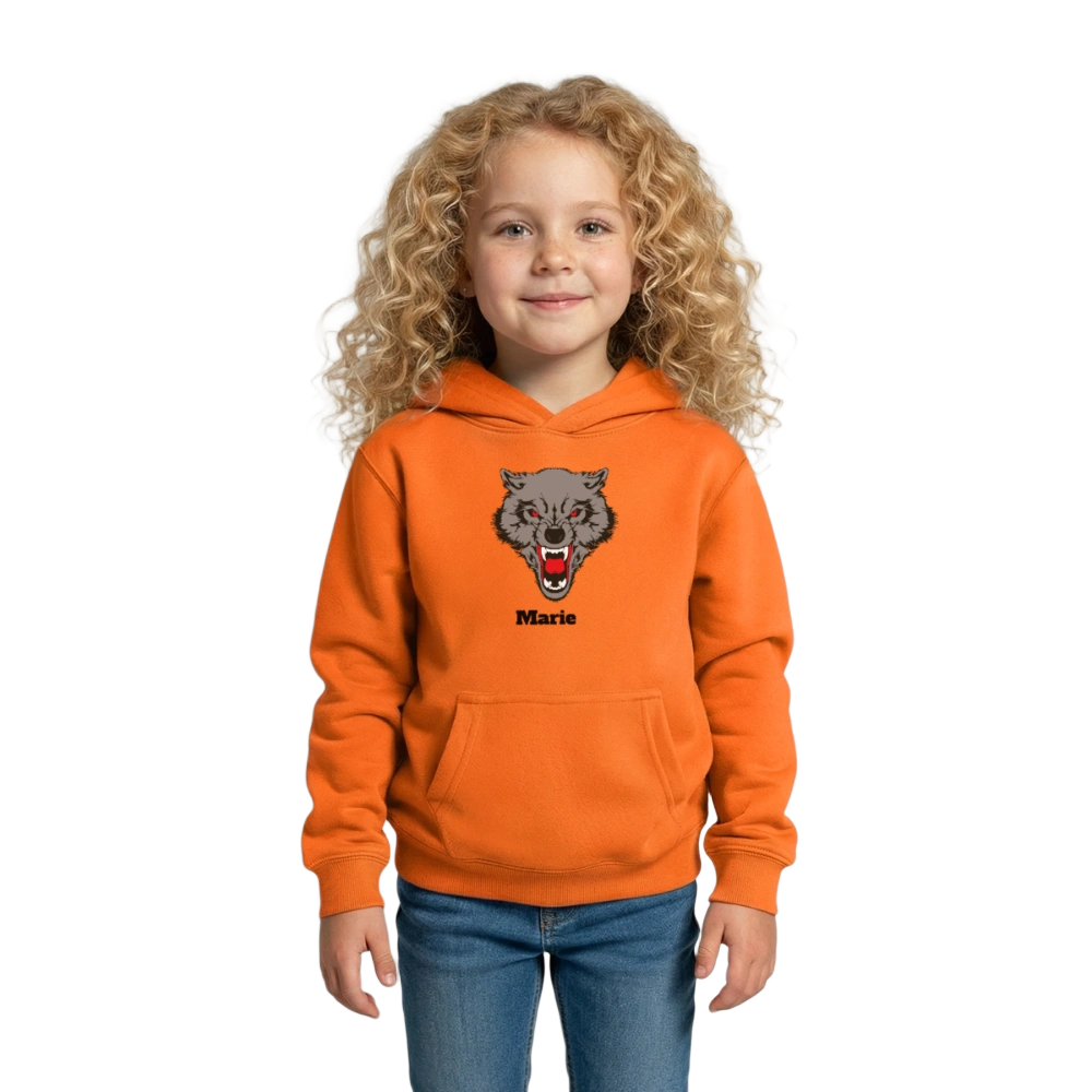 Kids Hoodie - Orange