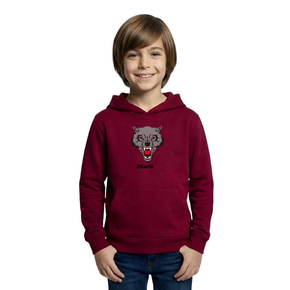 Kids Hoodie - Bordeaux