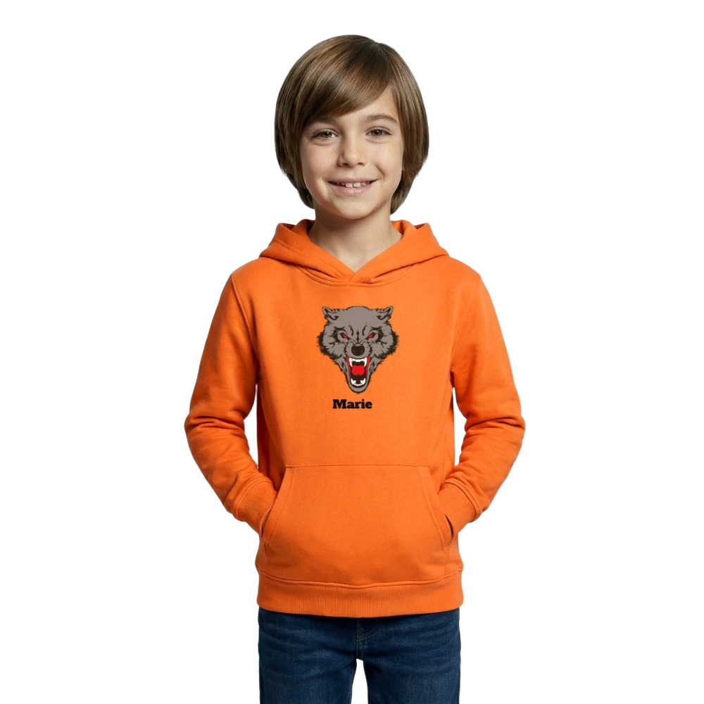 Kids Hoodie - Orange