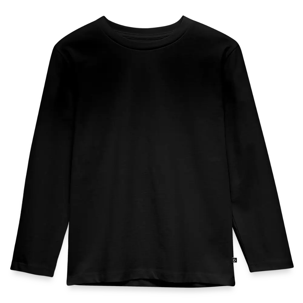 Kids' Premium Longsleeve Shirt - Schwarz