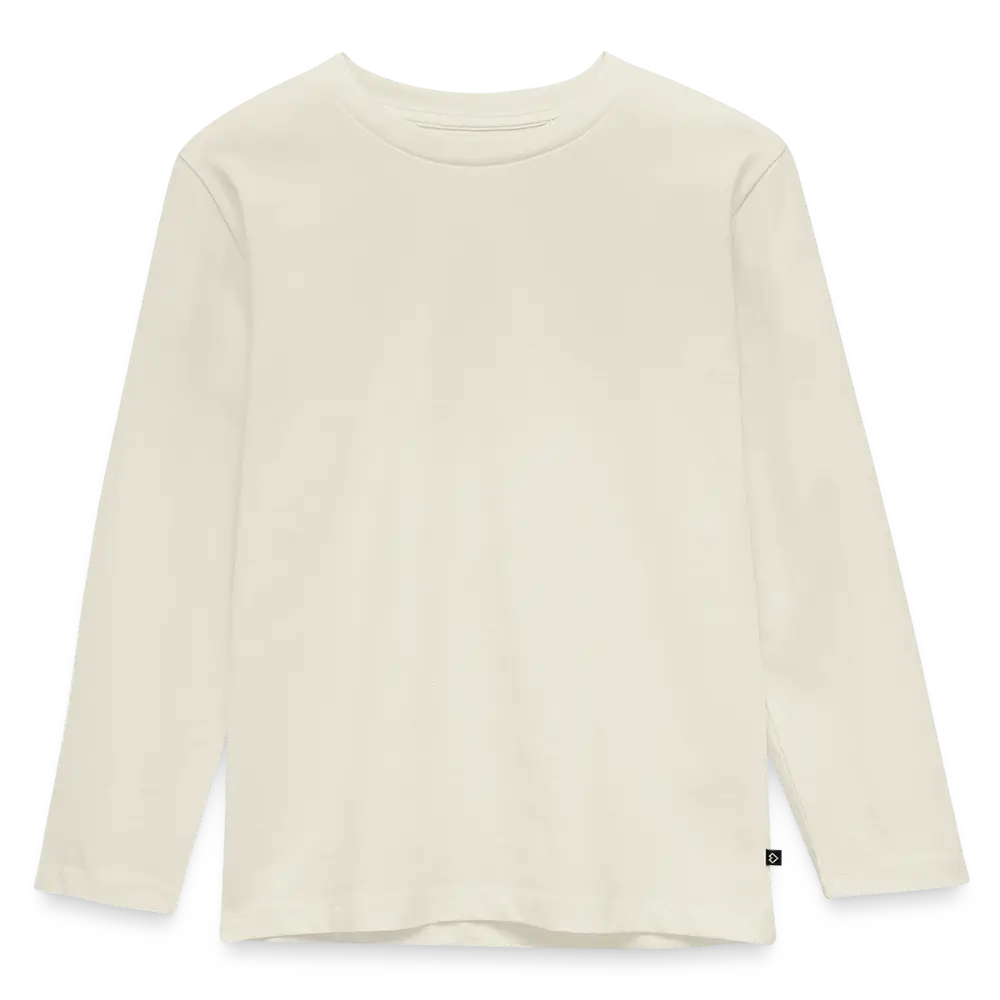 Kids' Premium Longsleeve Shirt - Naturweiß
